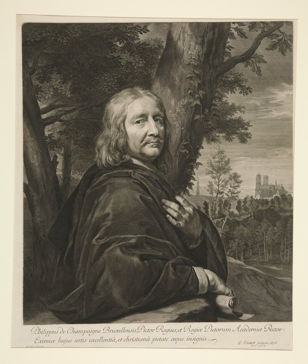 Philippe af Champaigne af Gérard Edelinck