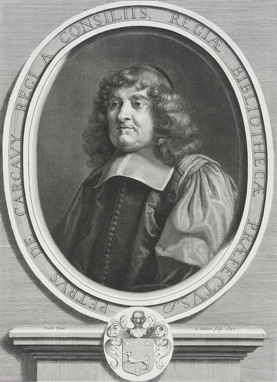 Pierre de Carcavy af Gérard Edelinck