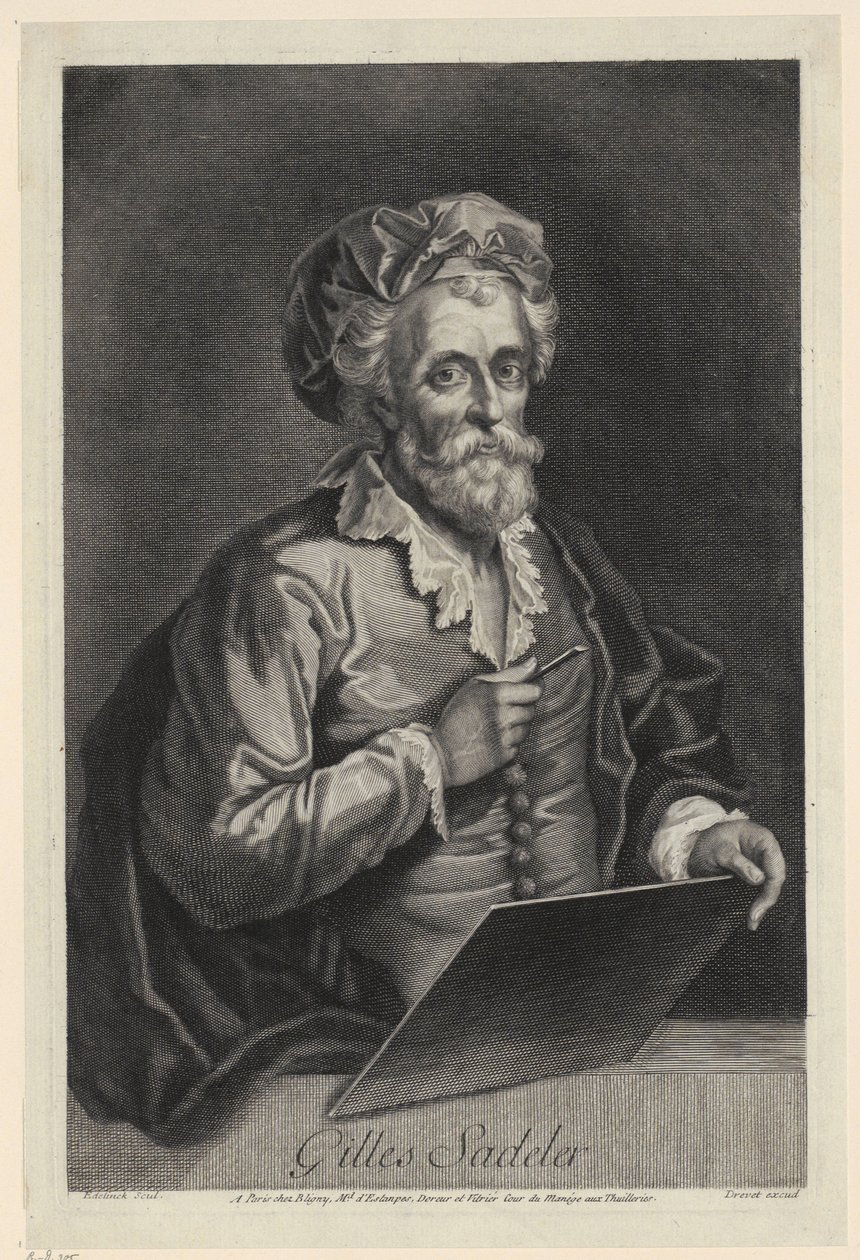 Portræt af Jacques Bénigne Bossuet af Gérard Edelinck