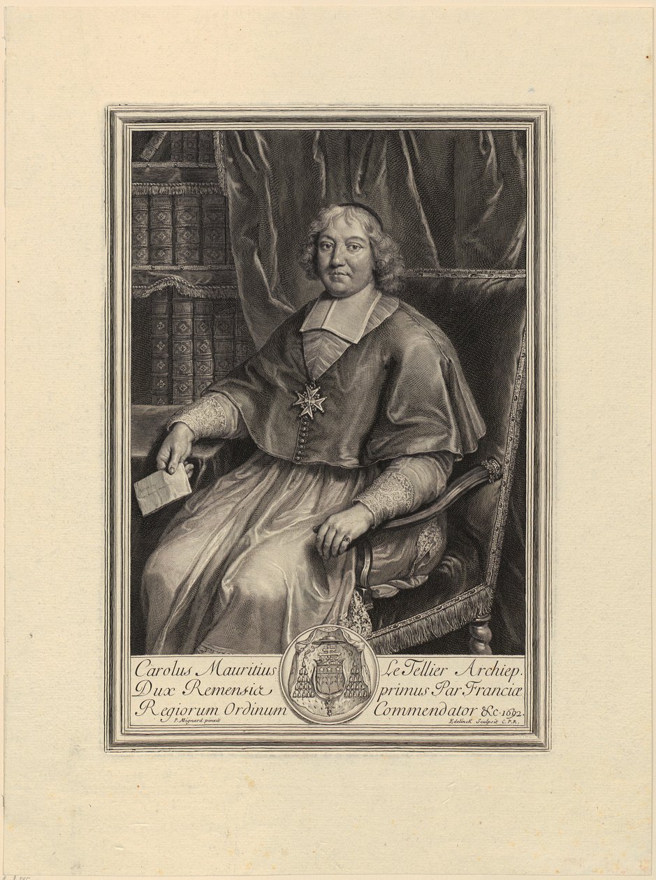Portræt af Raimond Poisson af Gérard Edelinck