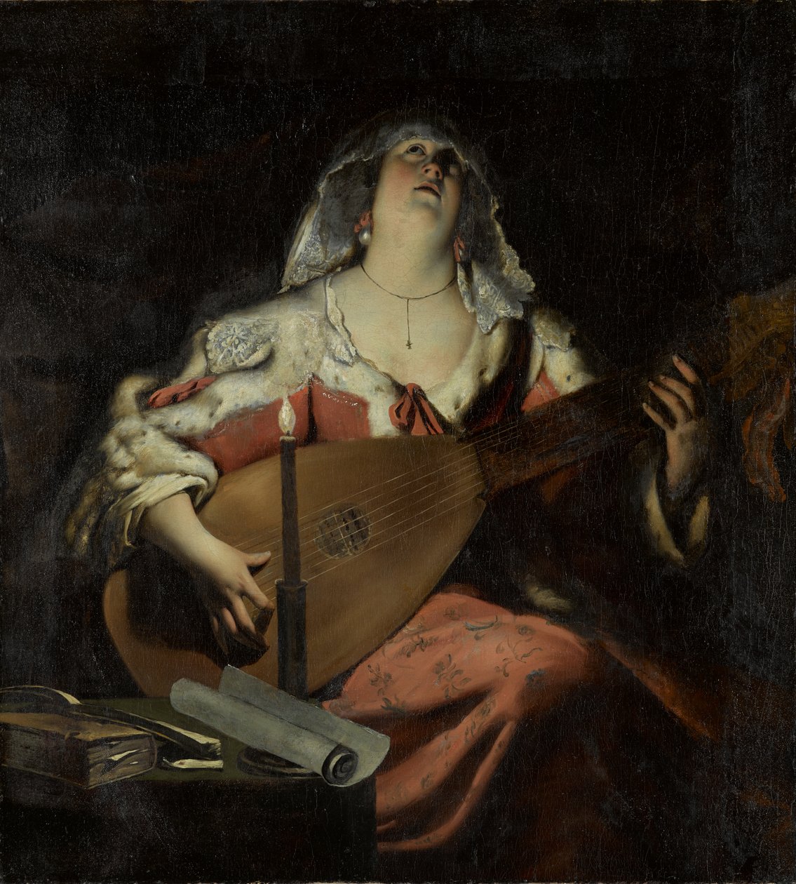 Lutespilleren, omkring 1620