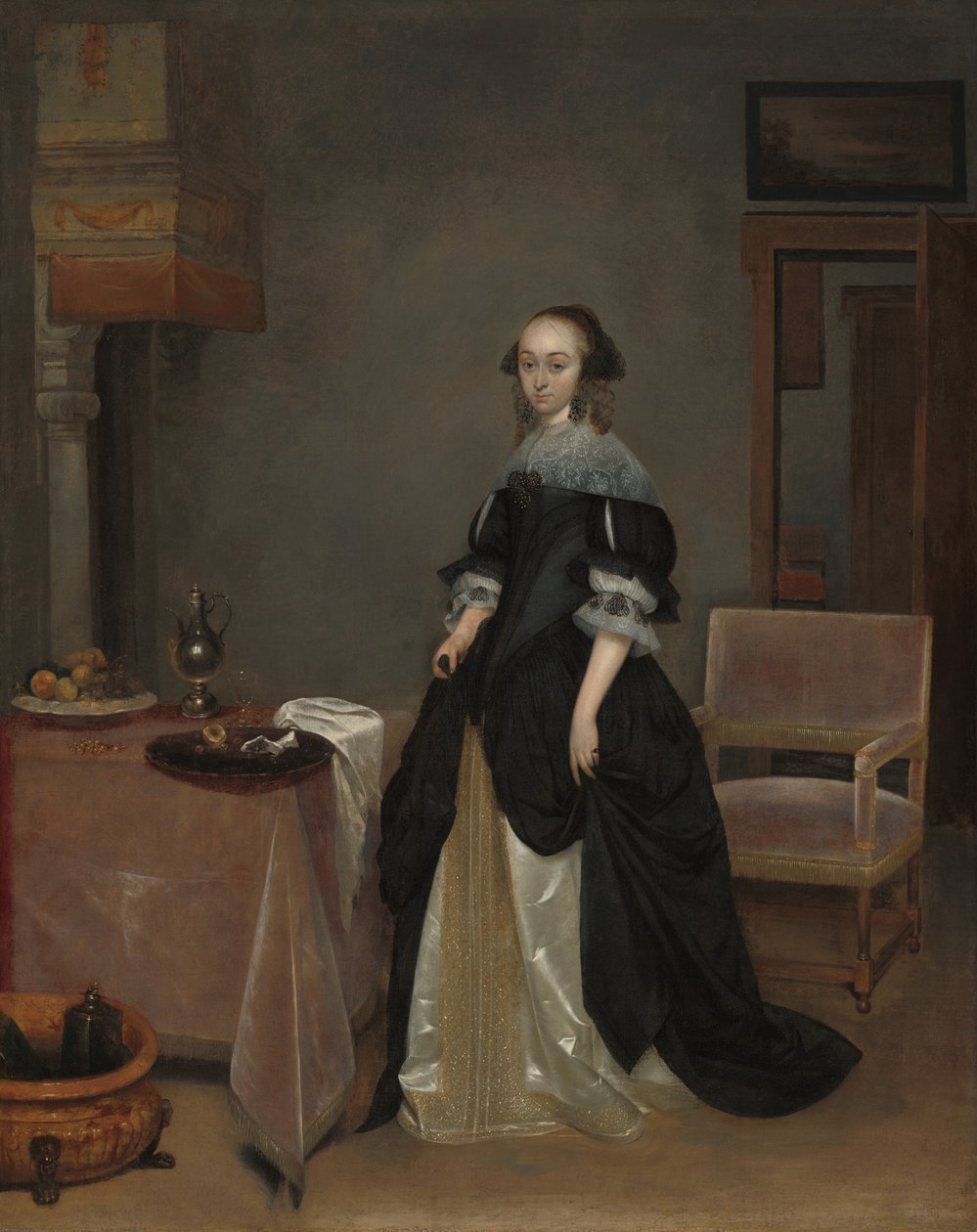 Maria af Suchtelen, ca. 1666. af Gerard Terborch II