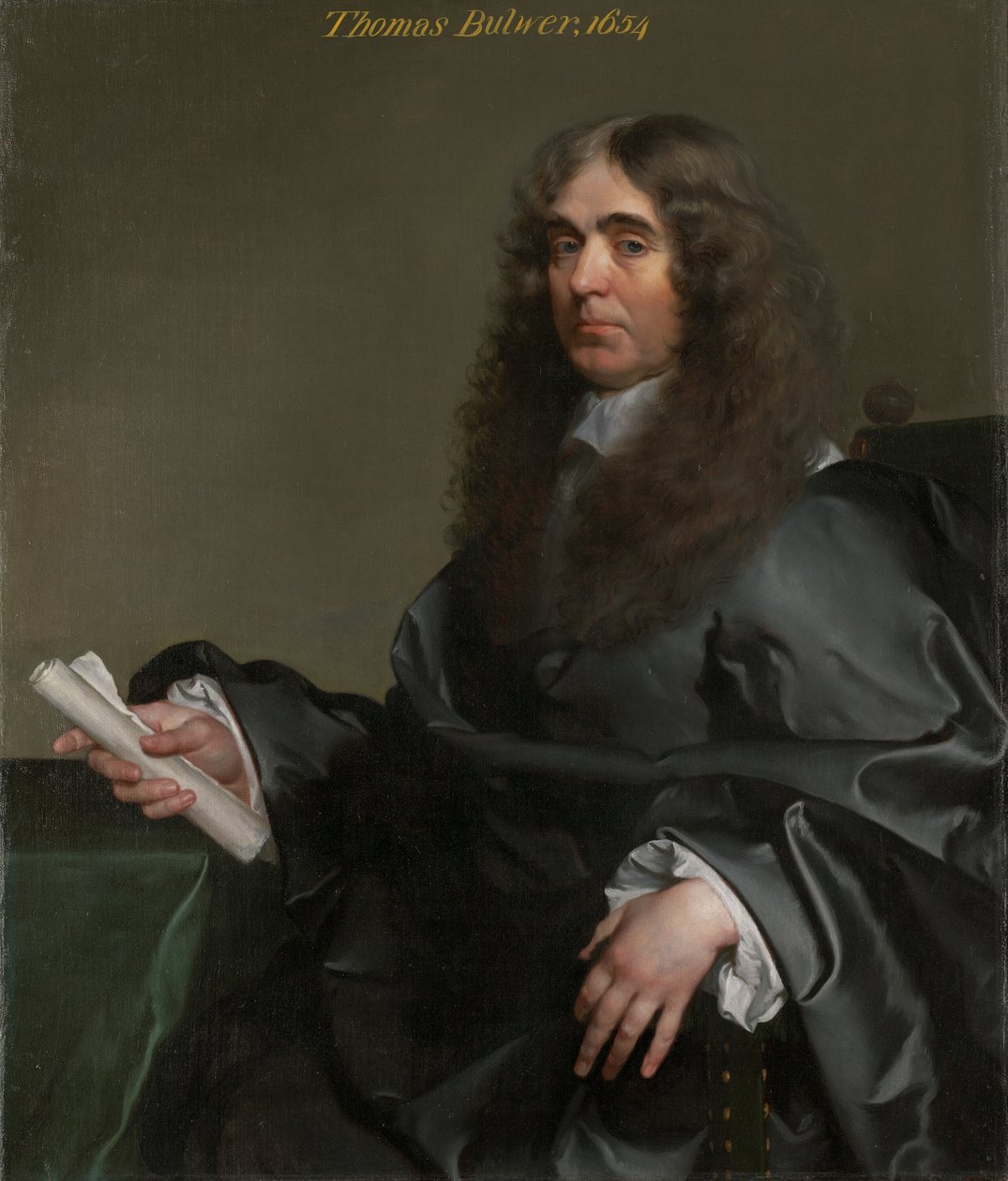 Portræt af Thomas Bulwer af Gerard Van Soest