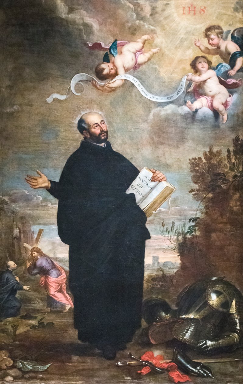 Sankt Ignatius af Loyola af Gerard & Wildens Jan (1586 1653) Seghers