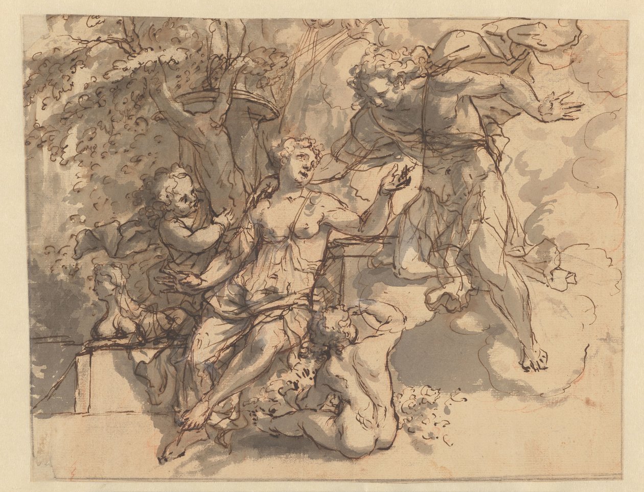 Mytologisk eller allegorisk fremstilling af Gerard de Lairesse (rejected attribution)