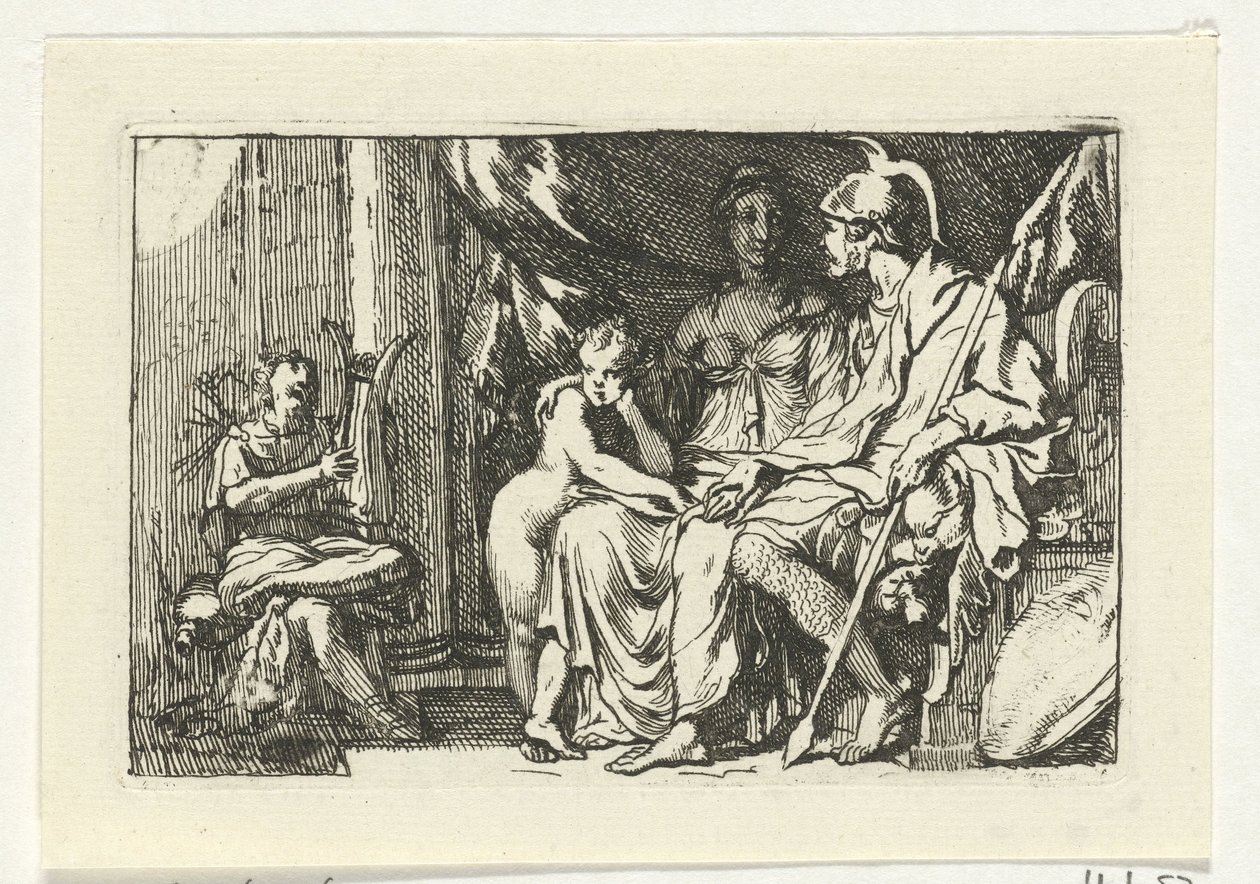 Aeneas fortæller Dido om sine eventyr Historien om Dido og Aeneas (serietitel) af Gerard de Lairesse