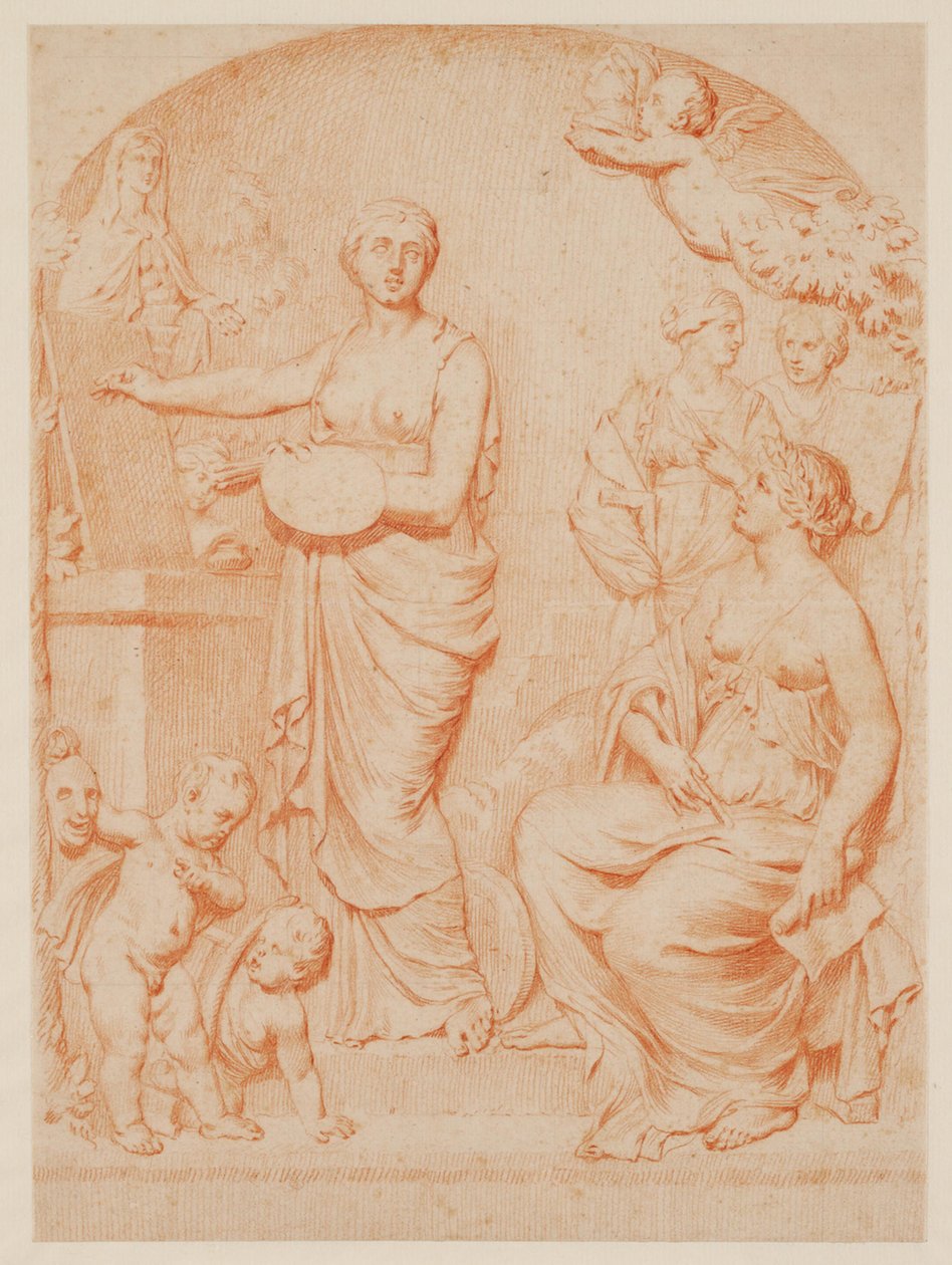 Allegori over kunsten af Gerard de Lairesse