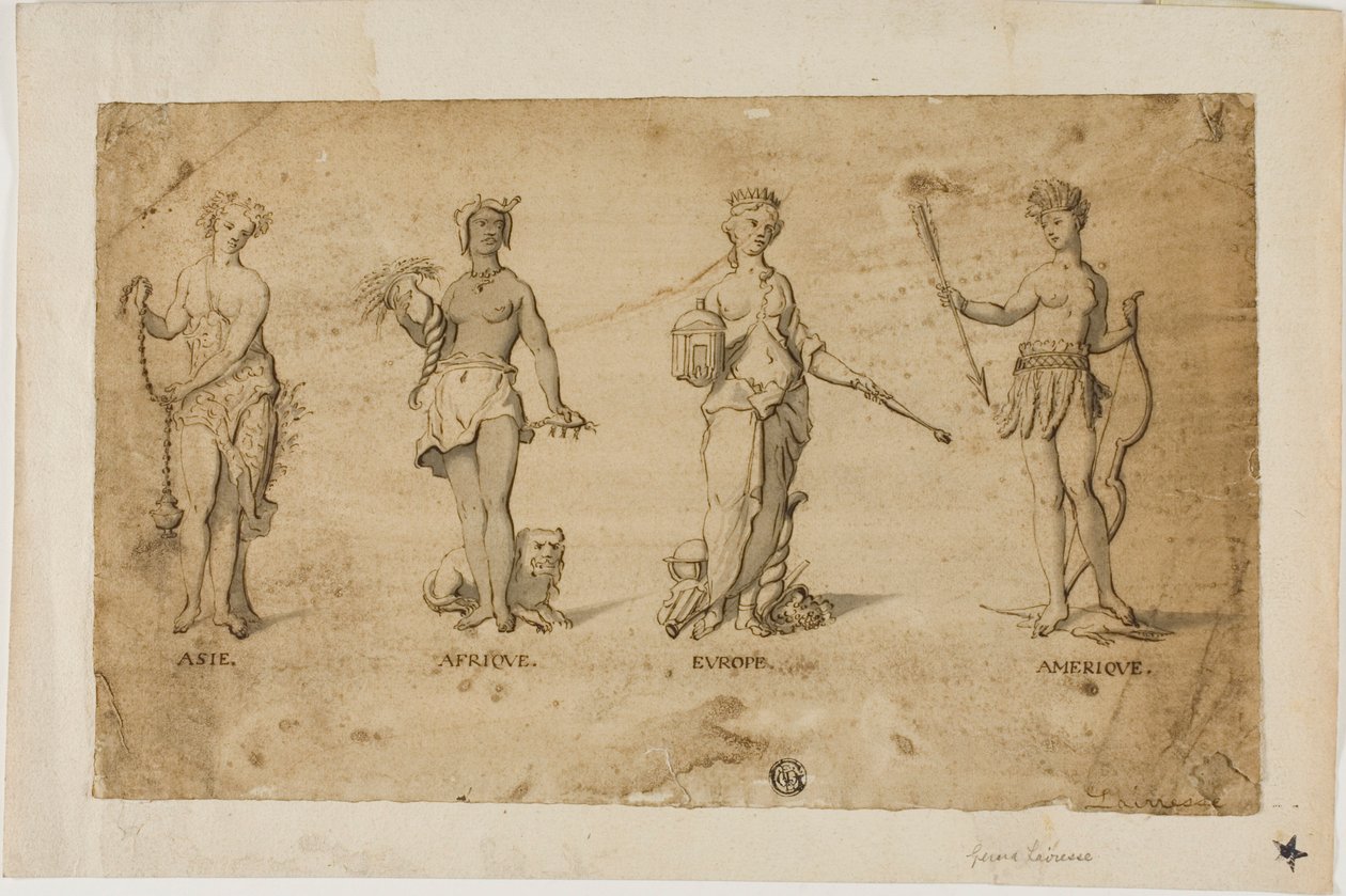 Fire kontinenter af Gerard de Lairesse