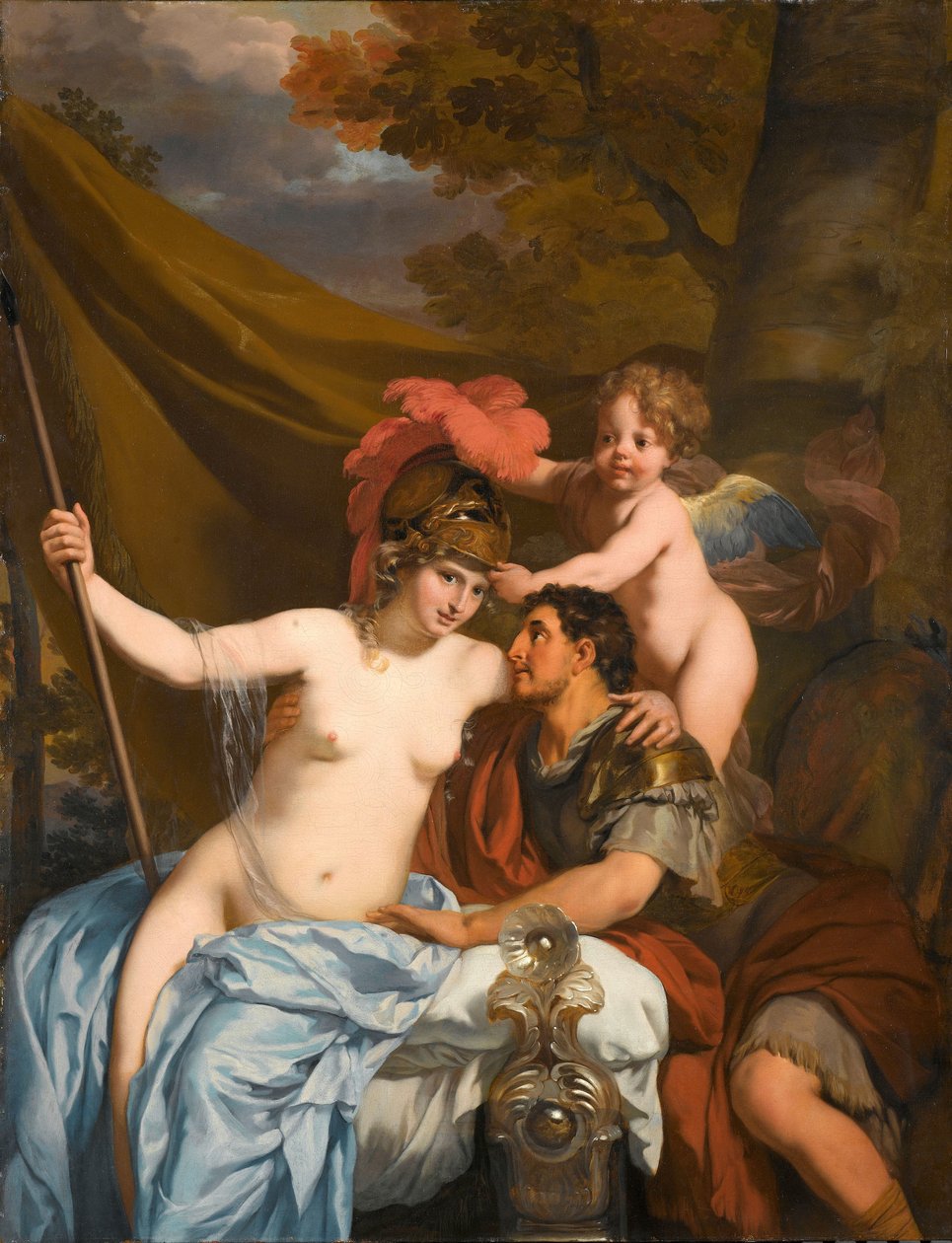 Odysseus og Calypso af Gerard de Lairesse