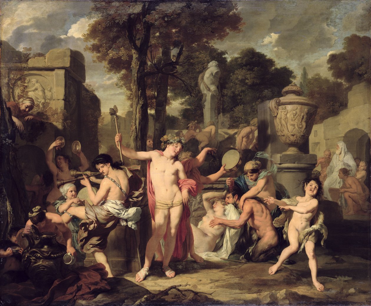 Bacchus-festen, 1680 af Gerard de Lairesse