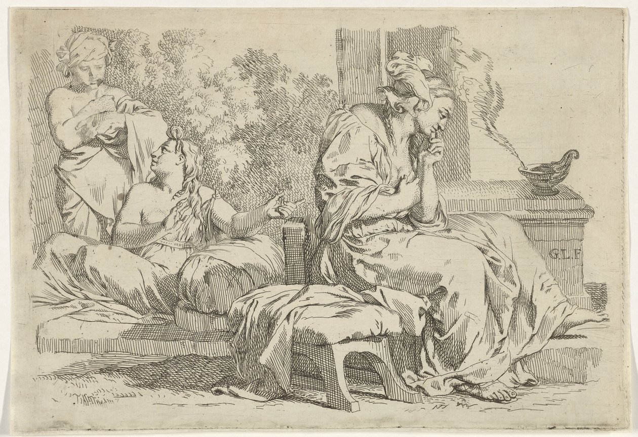 Stilhed og snakkesalighed af Gerard de Lairesse