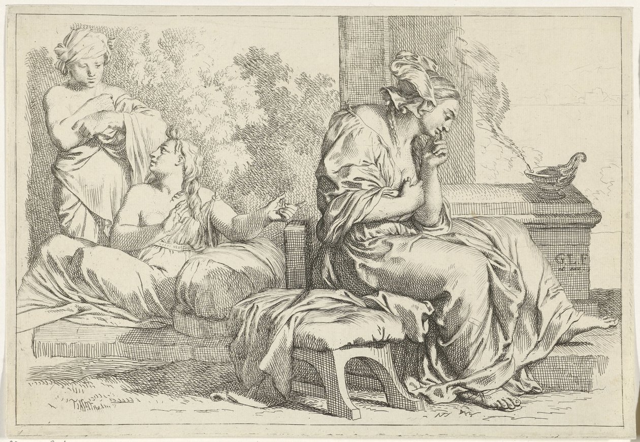 Stilhed og snakkesalighed af Gerard de Lairesse