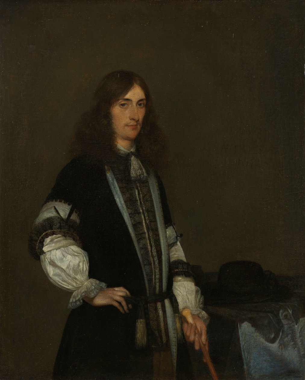 François de Vicq, borgmester i Amsterdam i flere valgperioder fra 1697 og frem af Gerard ter Borch (II)