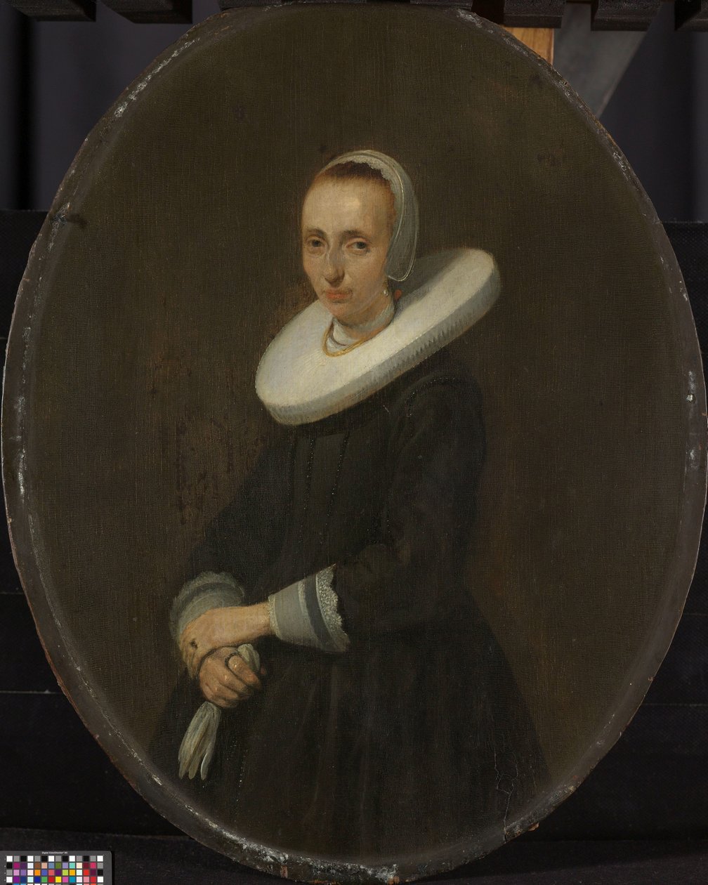 Johanna Bardoel (d. 1667). Hustru til Gerard Schalke af Gerard ter Borch (II)