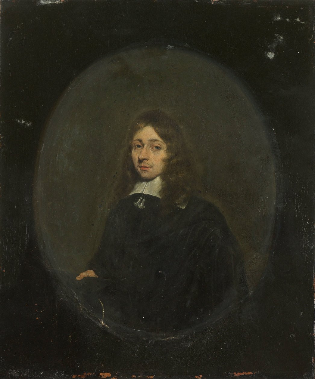 Portræt af en mand af Gerard ter Borch (II)