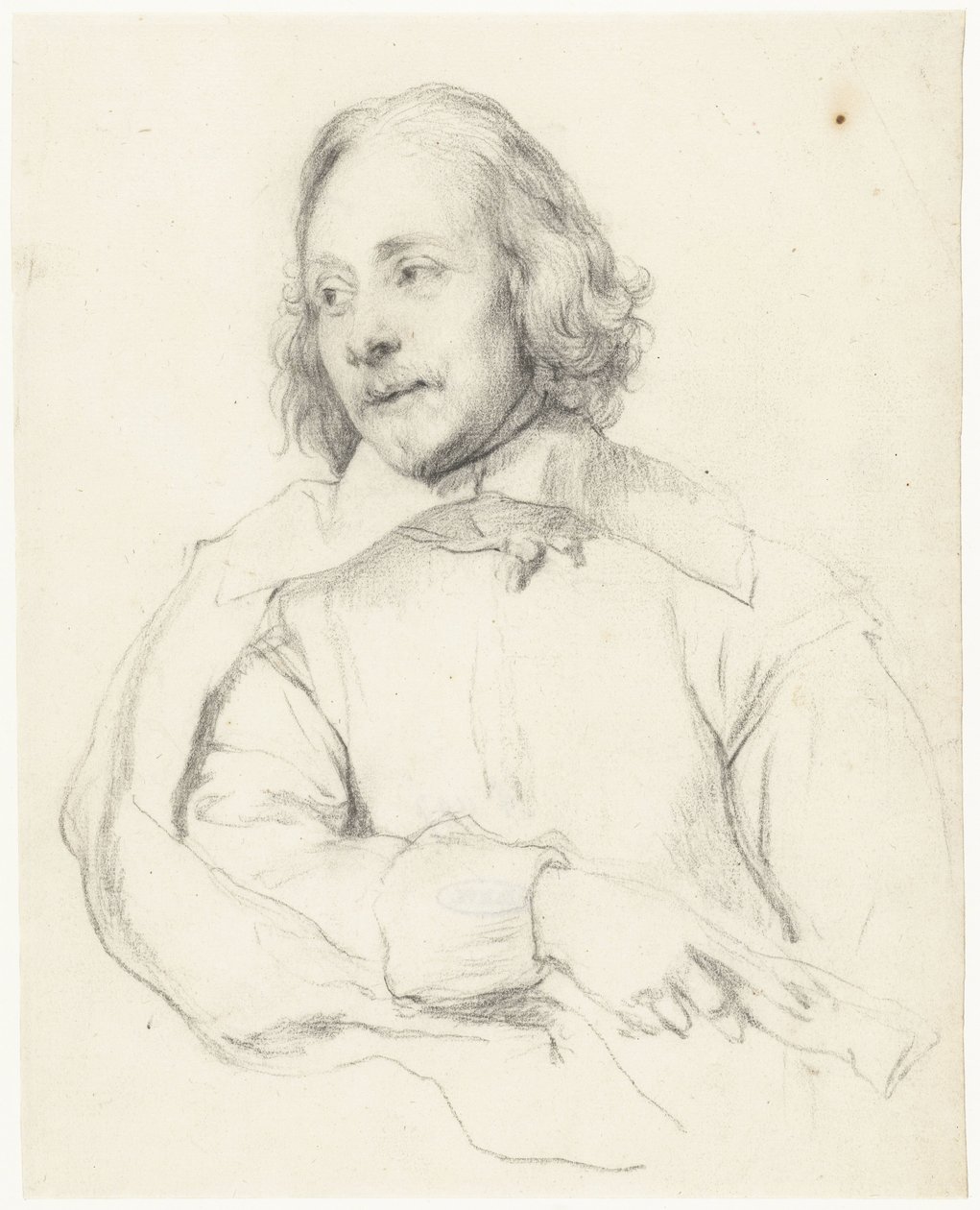 Portræt af Robert van Voerst af Gerard ter Borch (II)