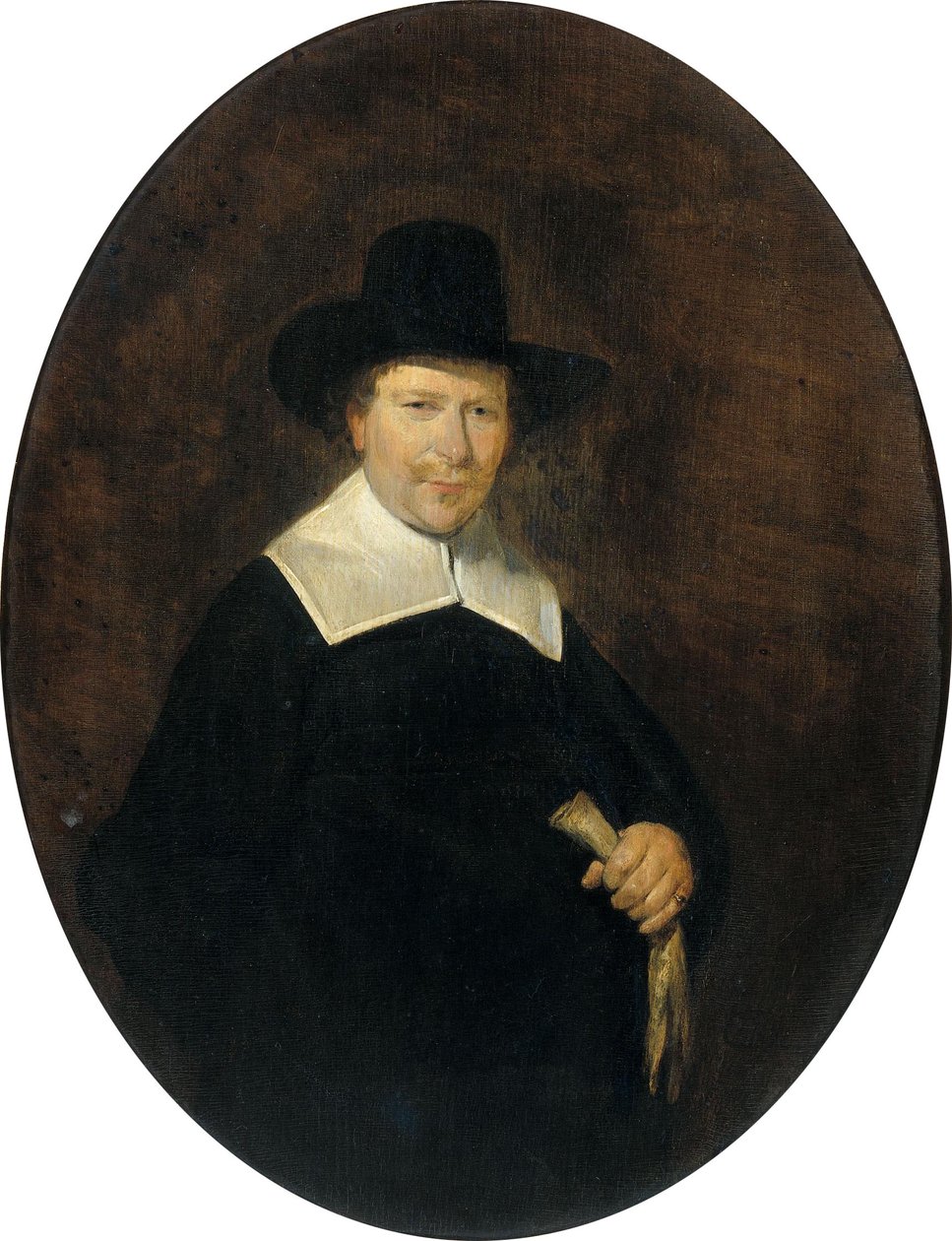 Gerard Abrahamsz van der Schalcke (1609-67). Købmand i Haarlem af Gerard ter Borch