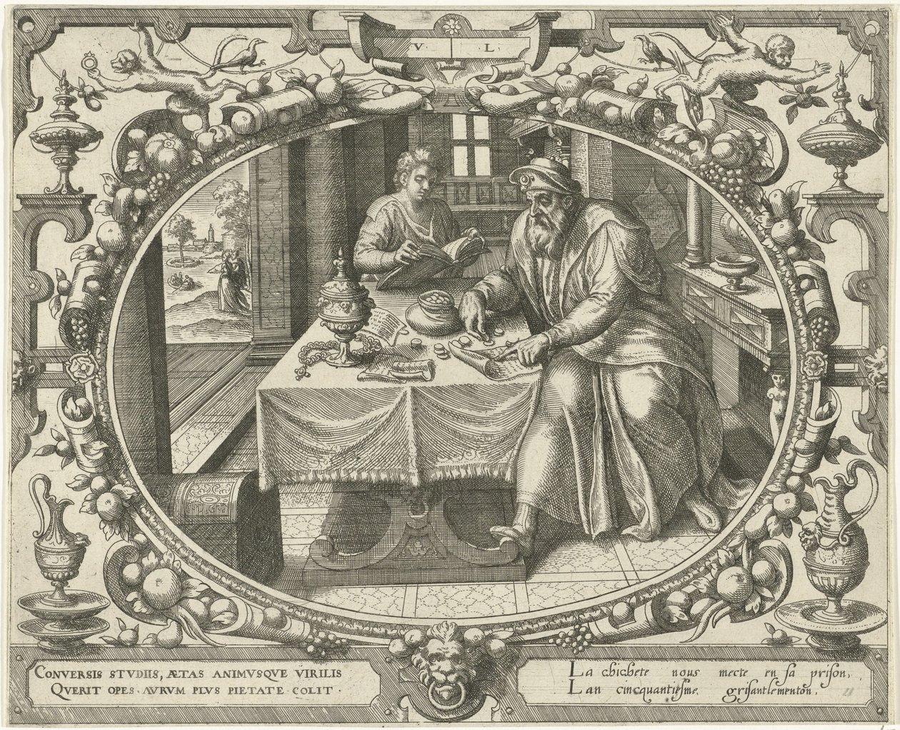 Mand i en alder af halvtreds Ten Ages of Man (serietitel) af Gerard van Groeningen