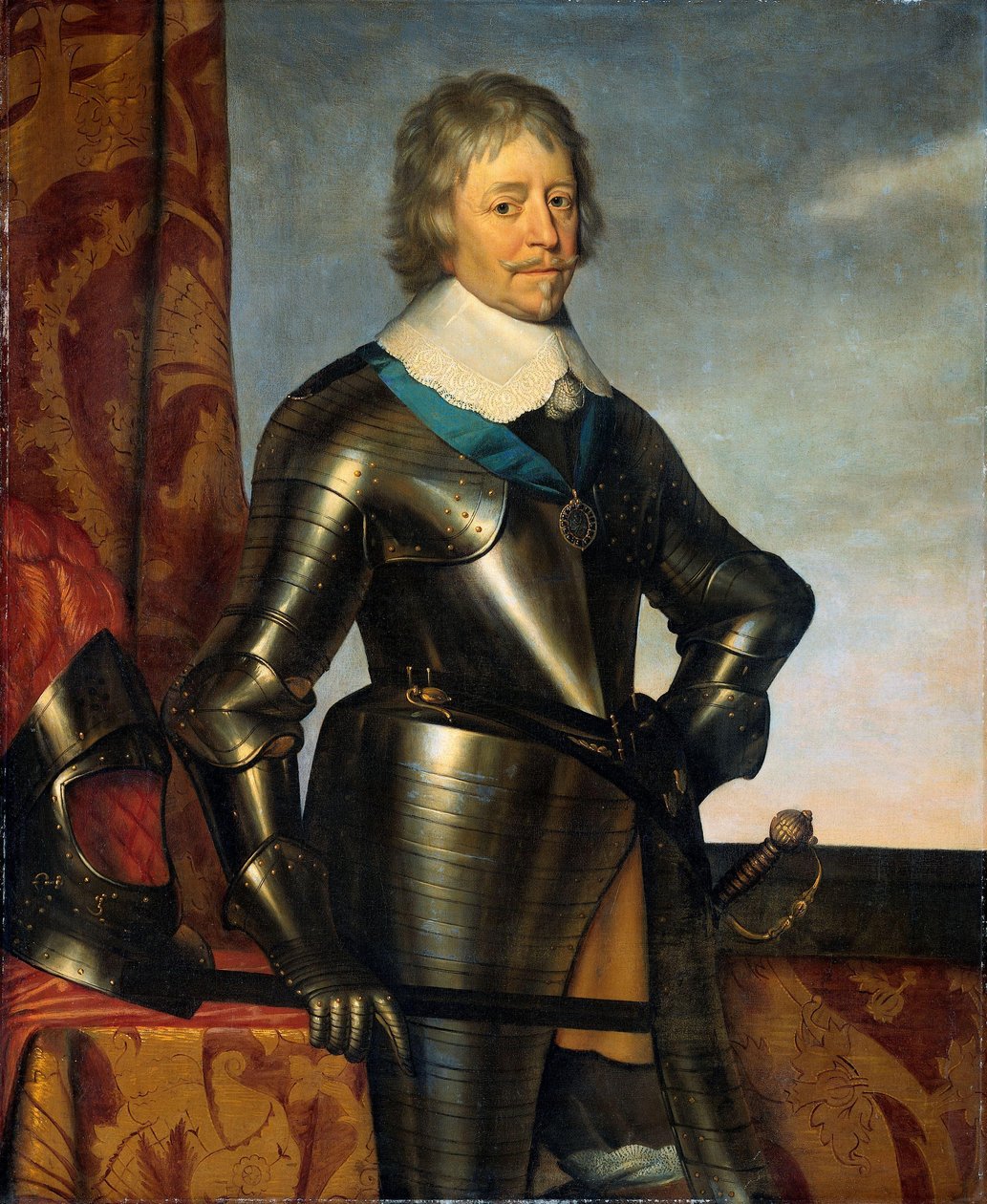 Portræt af Frederik Hendrik (1584-1647), Prins af Orange af Gerard van Honthorst (workshop of)