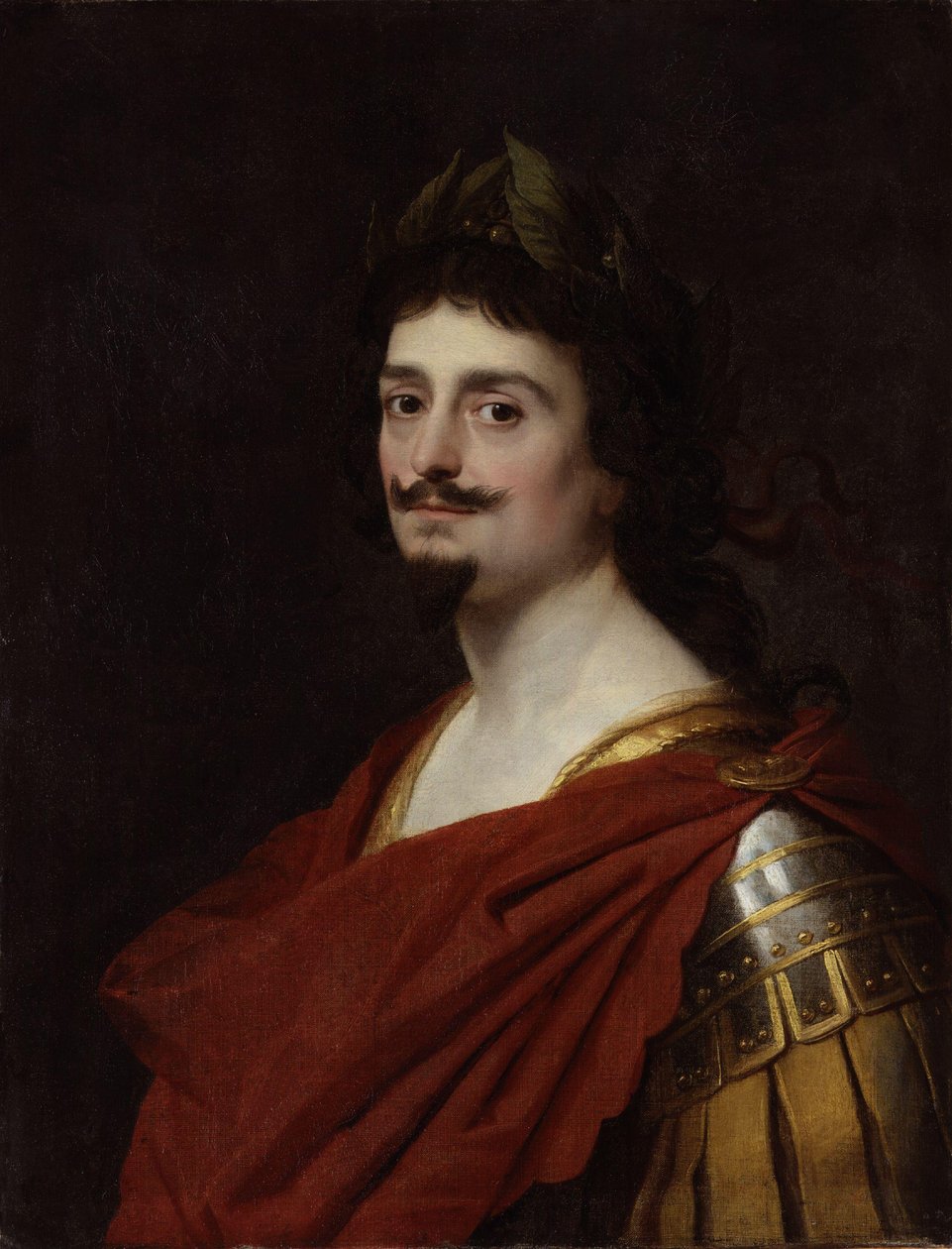 Portræt af Frederik V, kurfyrste af Pfalz (1596-1632), som romersk kejser af Gerard van Honthorst
