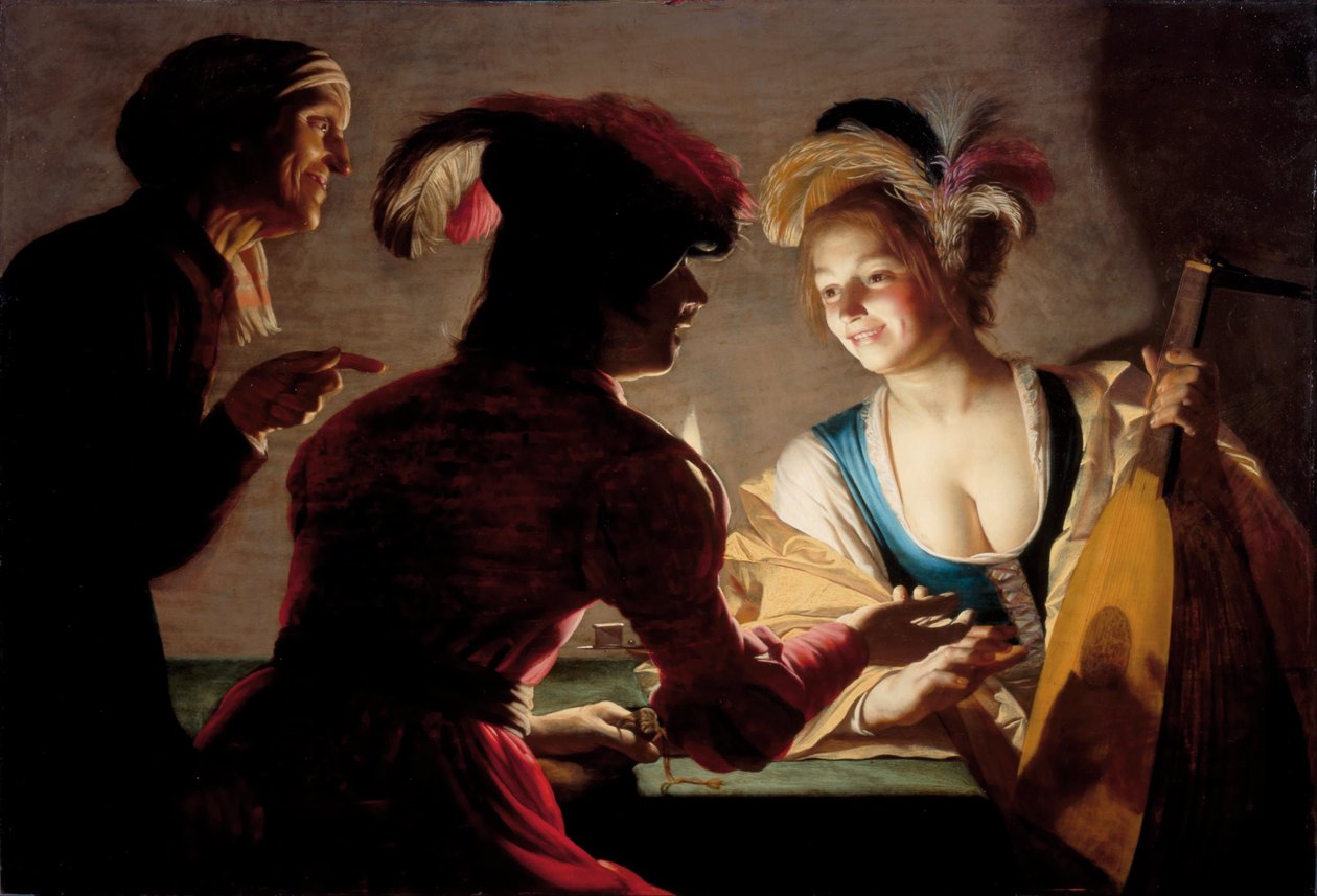 Indkøberen af Gerard van Honthorst