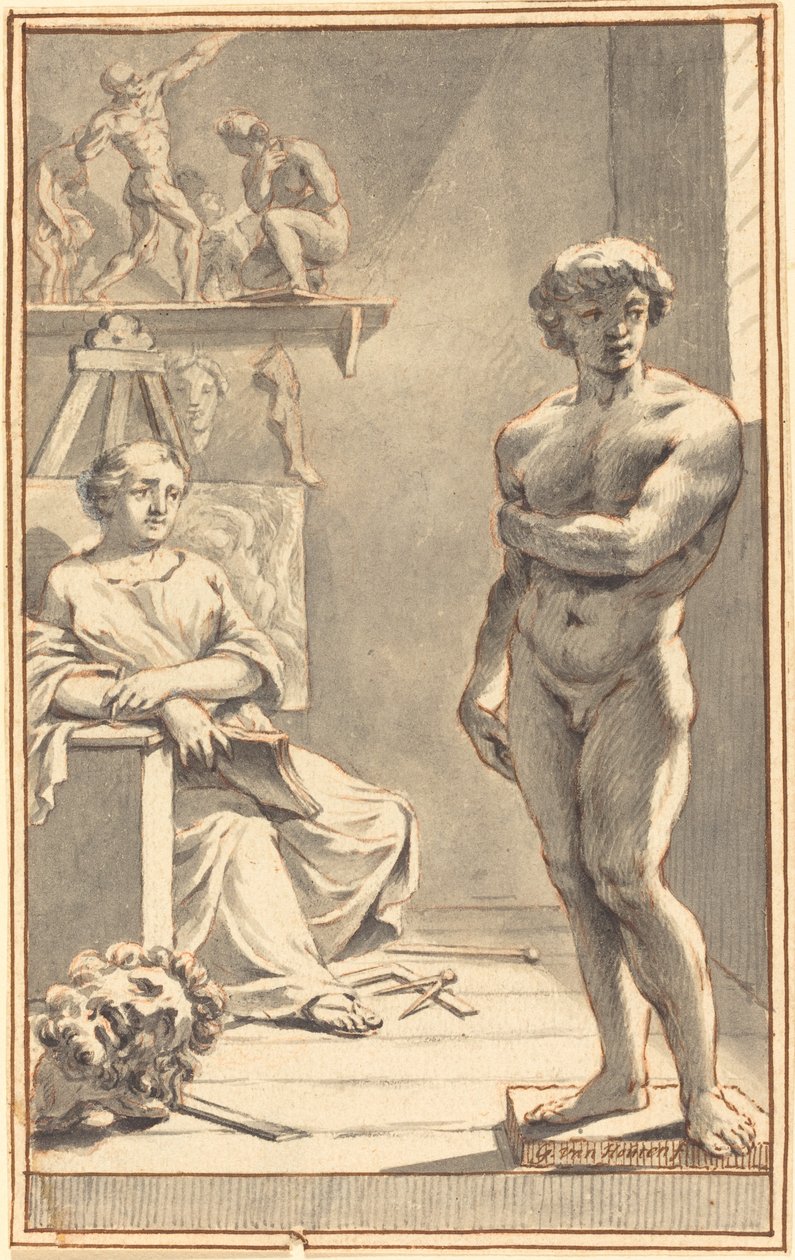 Allegori af skulptur af Gerard van Houten