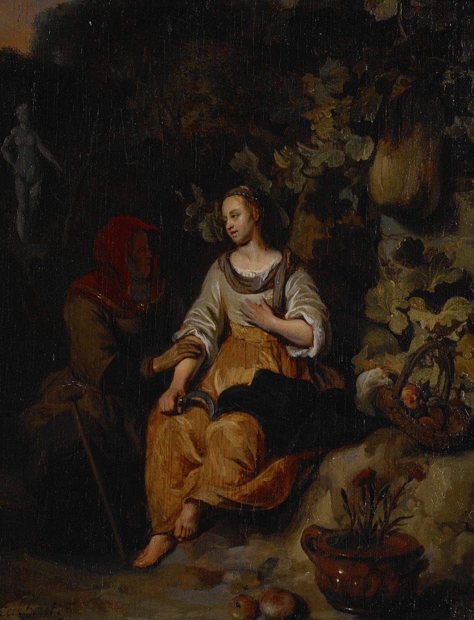 Vertumnus og Pomona af Gerbrand van den Eeckhout