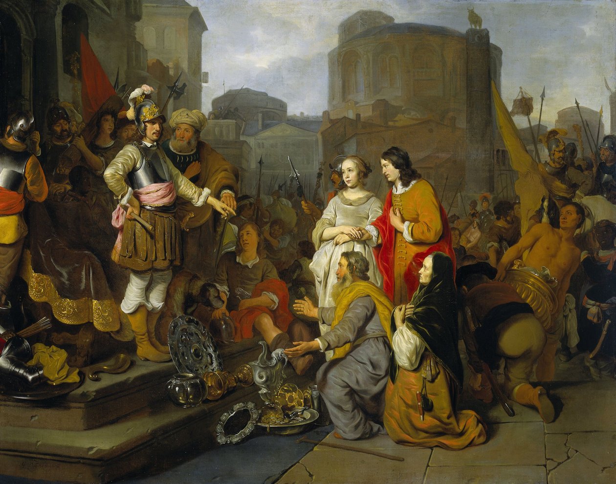 Scipios kontinens, 1650-55 af Gerbrand van den Eeckhout