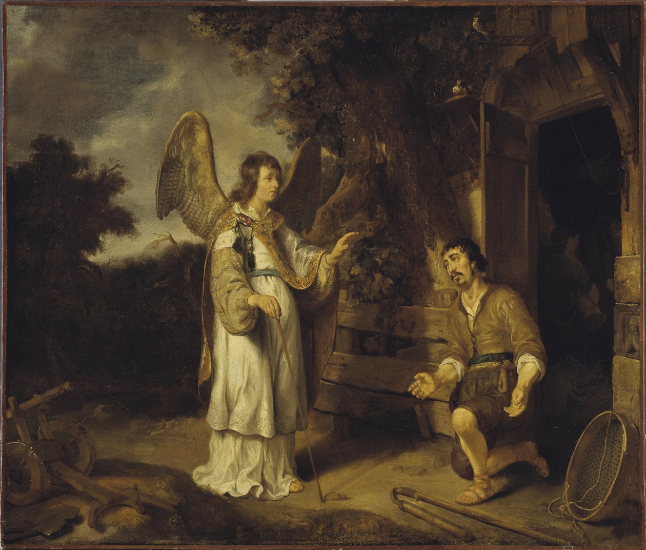 Englen og Gideon, 1640 af Gerbrand van den Eeckhout