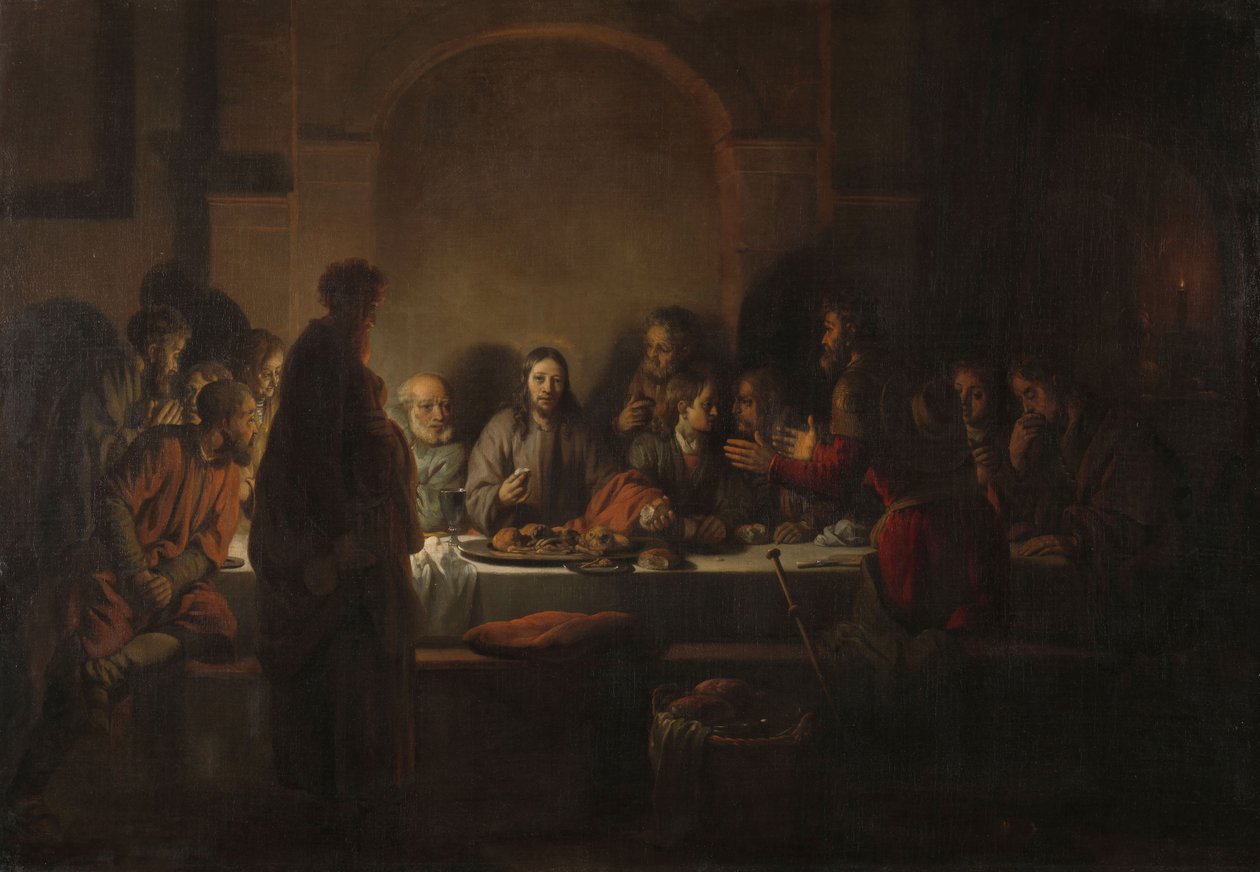 Den sidste nadver, 1664 af Gerbrand van den Eeckhout