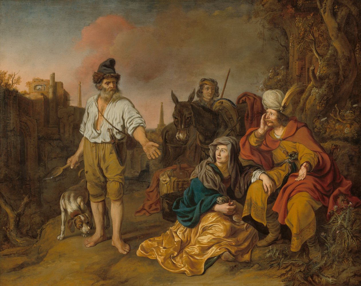 Levitten i Gibea, begyndelsen af 1640