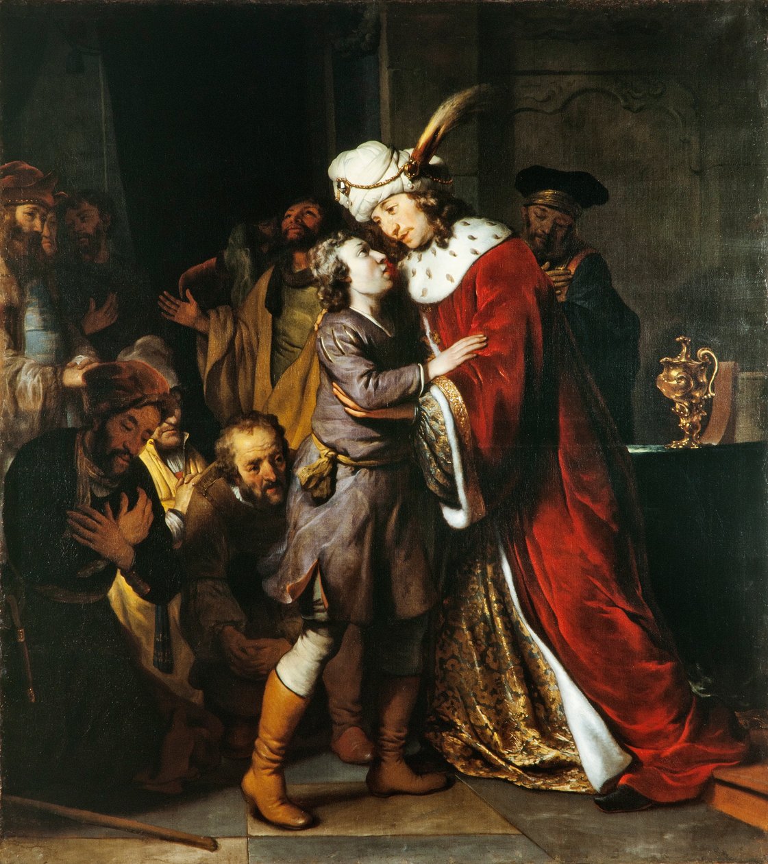 Joseph og hans brødre, 1657 af Gerbrandt van den Eeckhout