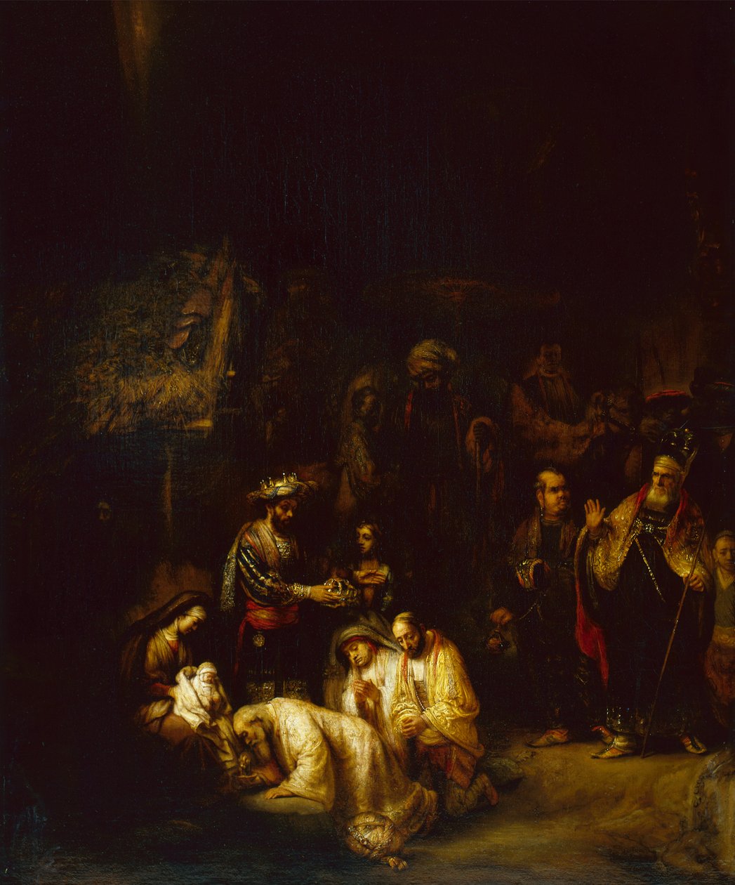 Kongernes tilbedelse af Gerbrandt van den Eeckhout