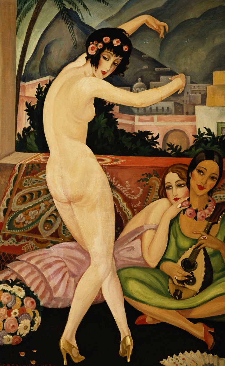 Danseren; Danseren af Gerda Marie Frederike Wegener