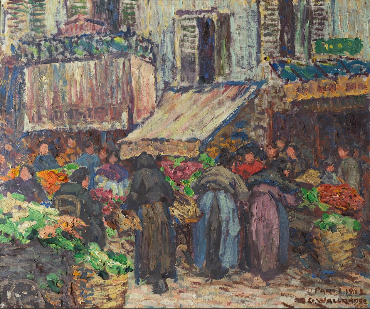 Fra Les Halles Paris af Gerda Wallander