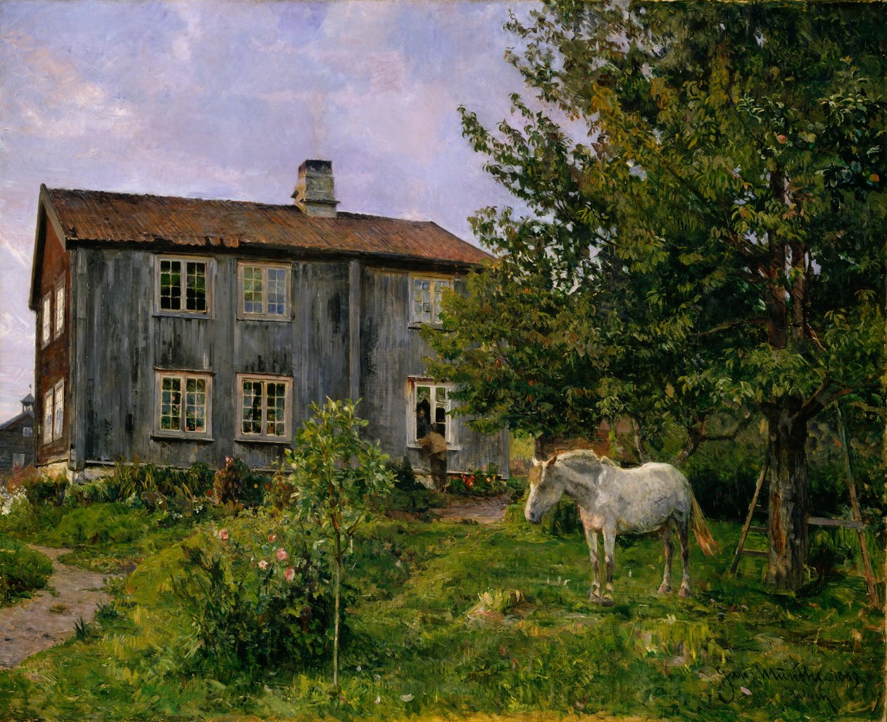 På gården, Ulvin af Gerhard Peter Frantz Vilhelm Munthe