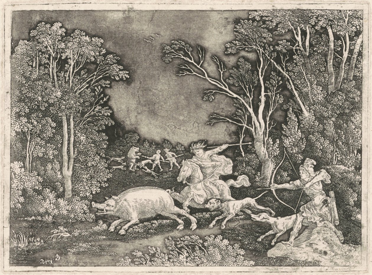 Antik ornejagt af Gerhard Janssen