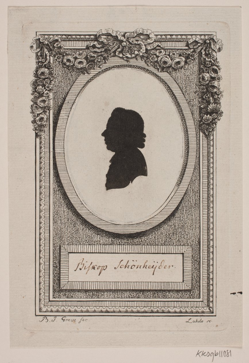 Biskop Schoenheyder af Gerhard Ludvig Lahde