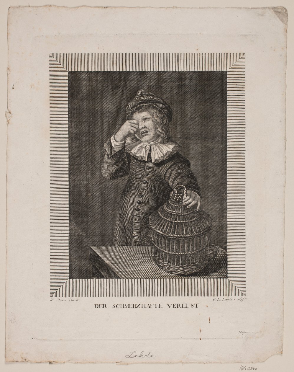 Det smertefulde tab af Gerhard Ludvig Lahde