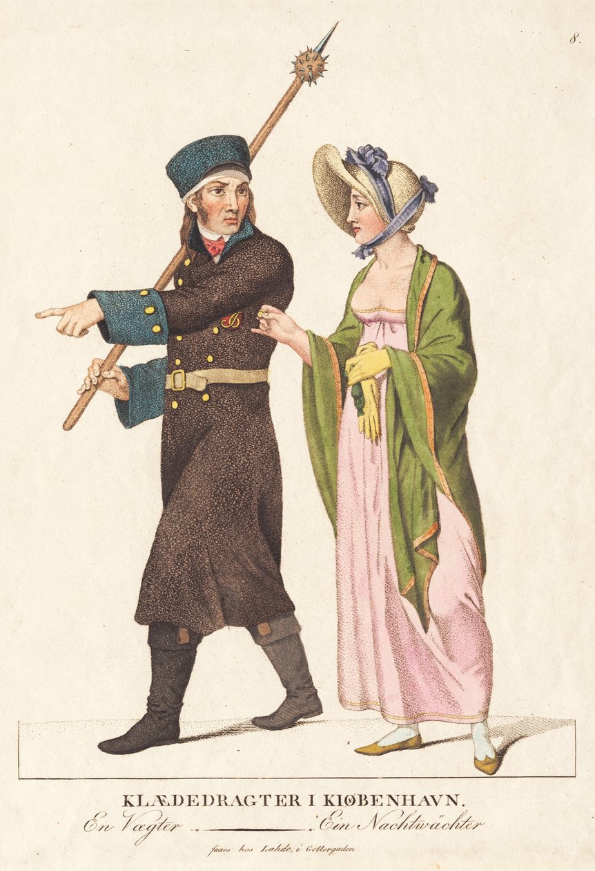 En Vægter af Gerhard Ludvig Lahde