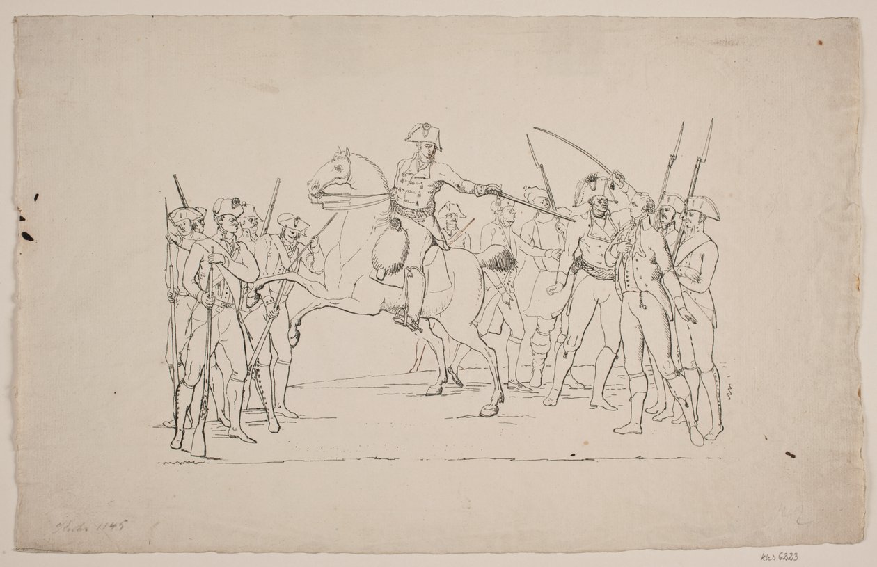 En fangen Officer af Gerhard Ludvig Lahde