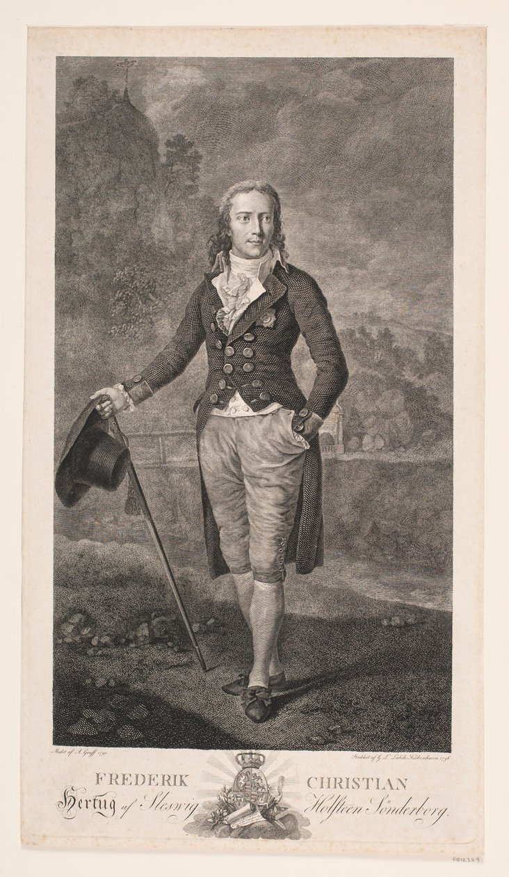 Frederik Christian, Hertug af Slesvig af Gerhard Ludvig Lahde