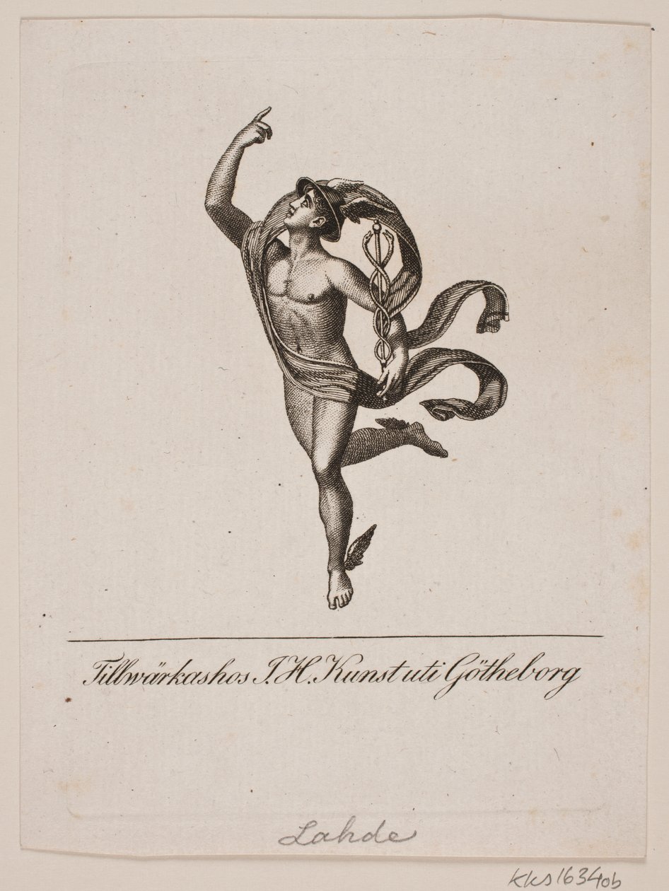 Hermes af Gerhard Ludvig Lahde