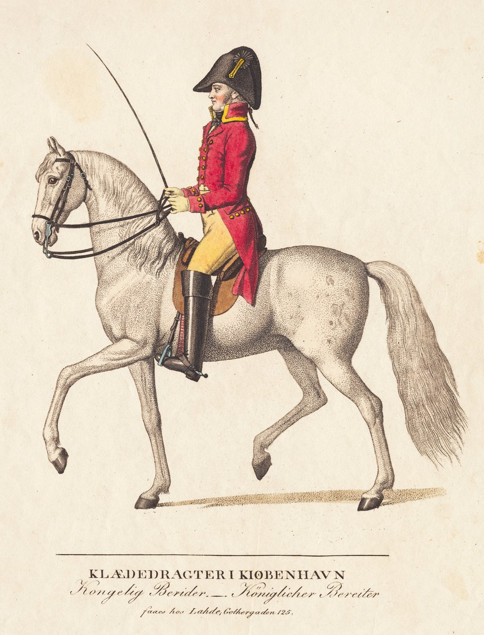 Kongelig Berider af Gerhard Ludvig Lahde