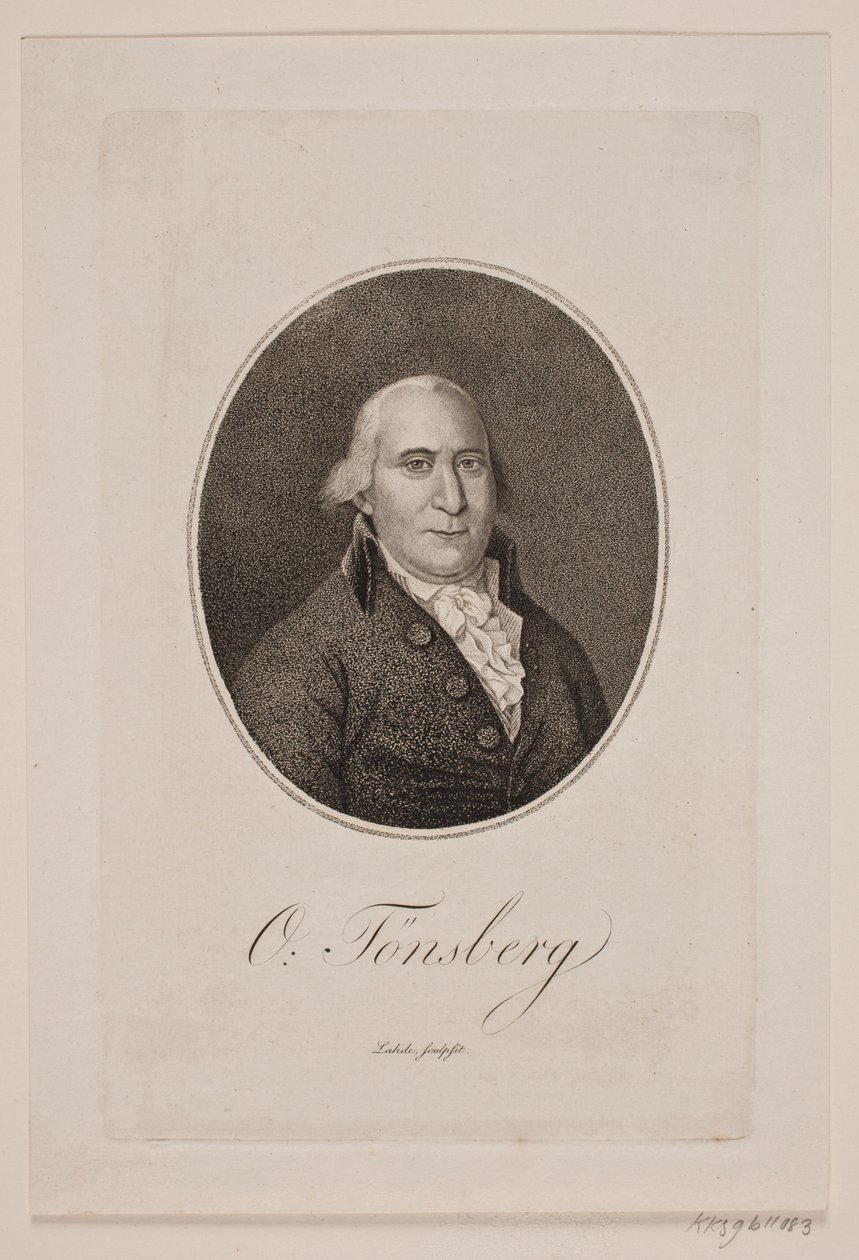 Otto Thott Tønsberg af Gerhard Ludvig Lahde