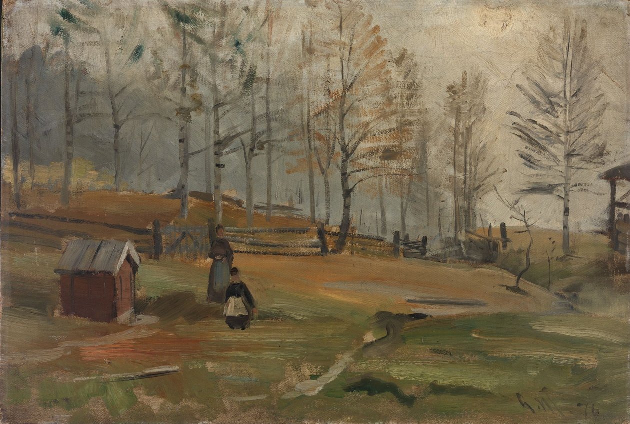 Efterår af Gerhard Munthe