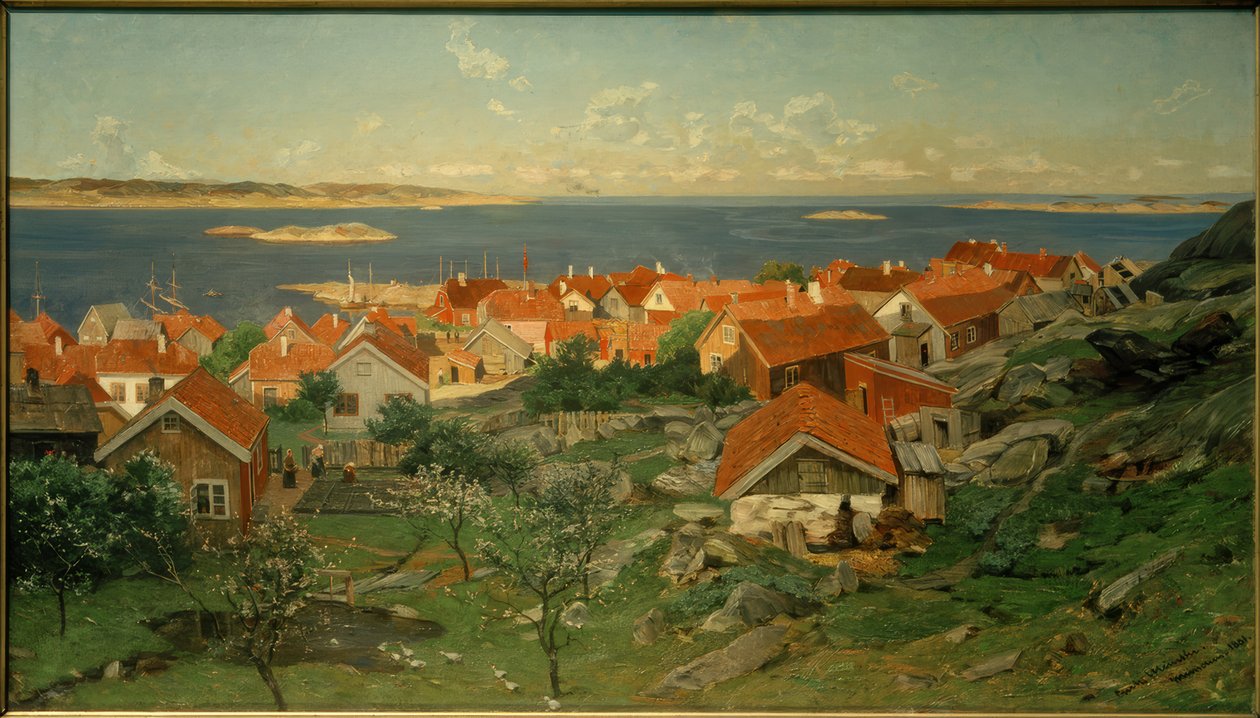 Stedet Nevlunghavn af Gerhard Peter Frantz Vilhelm Munthe