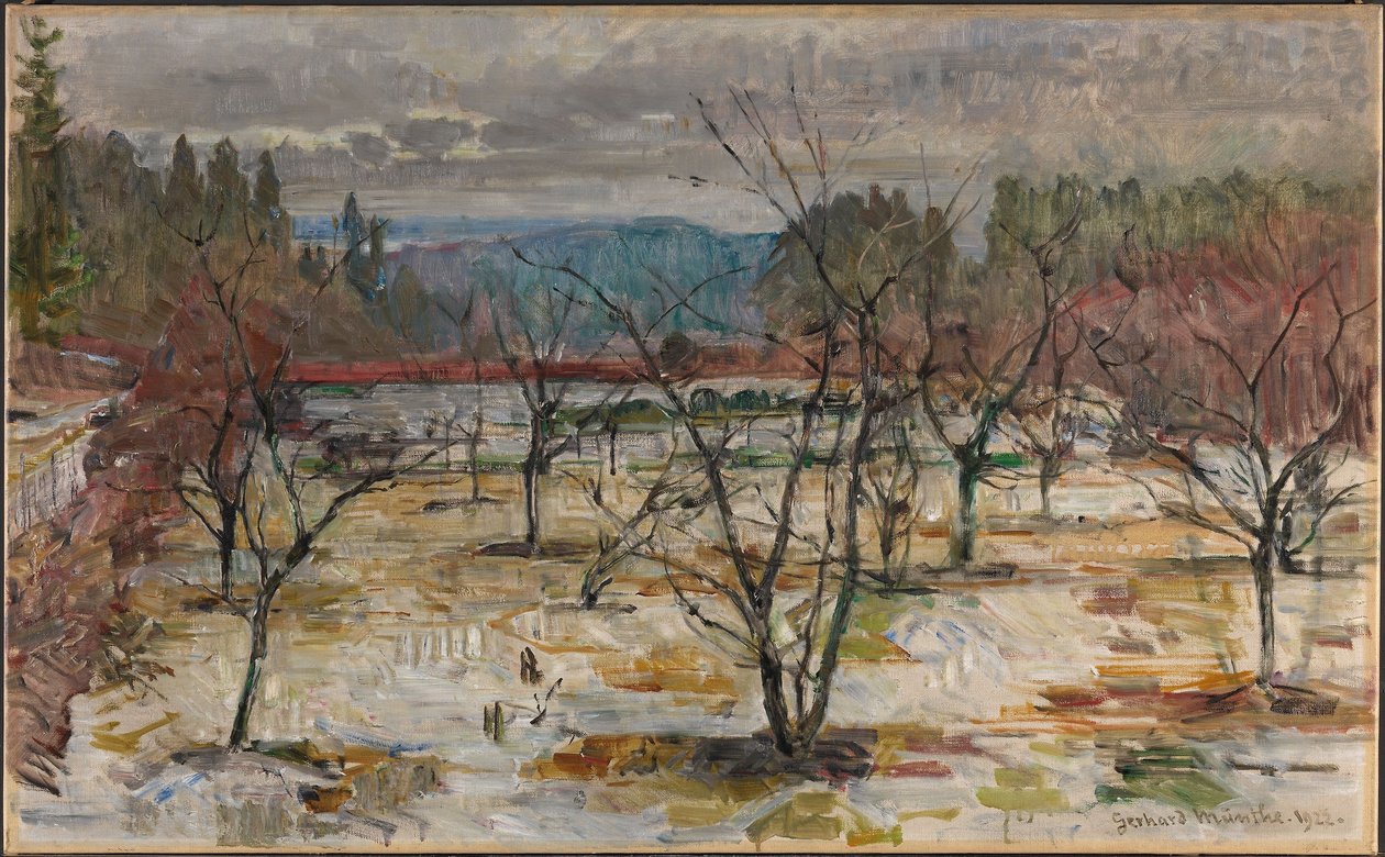 Tidligt forår af Gerhard Munthe