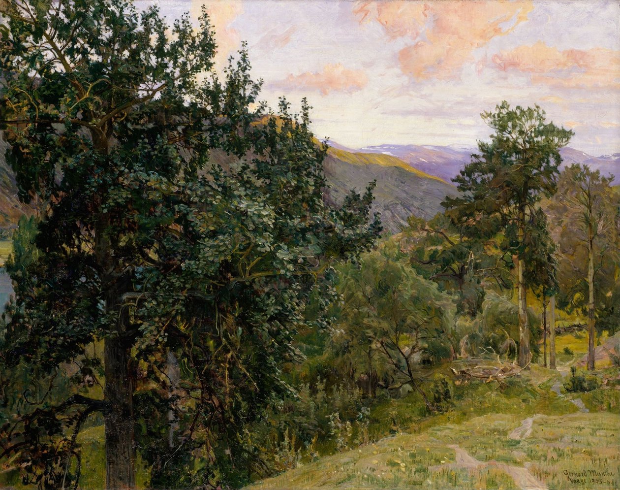 Fra Vågå af Gerhard Munthe