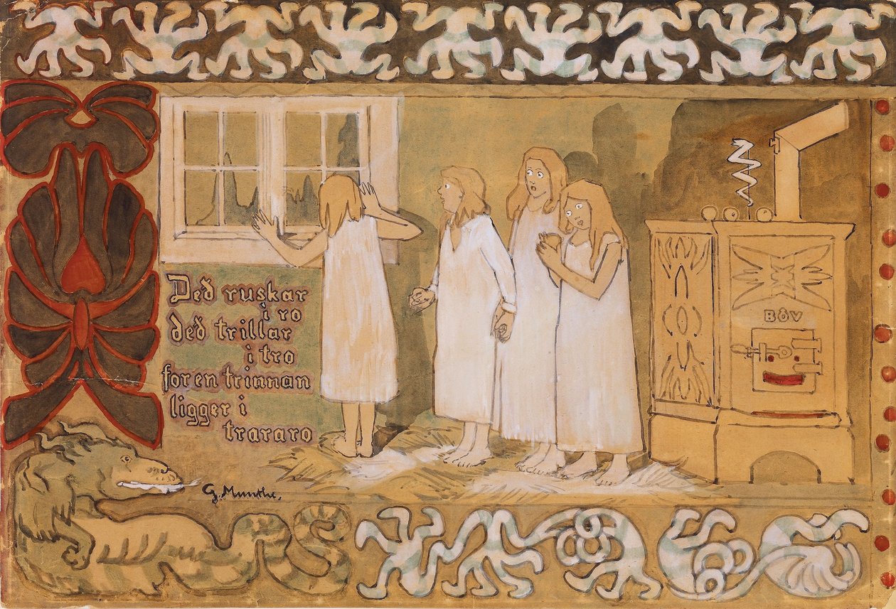 Mørkeræd af Gerhard Munthe